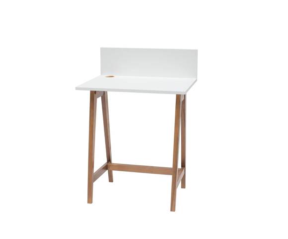 LUKA Writing Desk 65x50cm Oak /  White