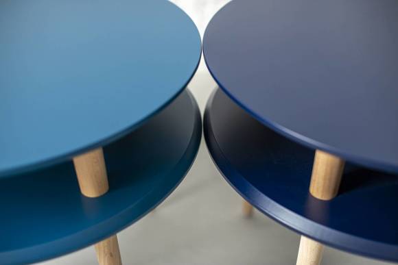UFO Side Table diam. 70cm x H 45cm - Navy Blue