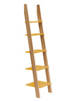 ASHME Ladder Shelf 45x35x180cm -Broom Yellow