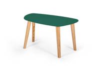 Endocarp Coffee Table 68x41x40cm - See Green / Ashwood